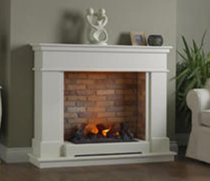 Katell Vittoria free standing electric fire suite