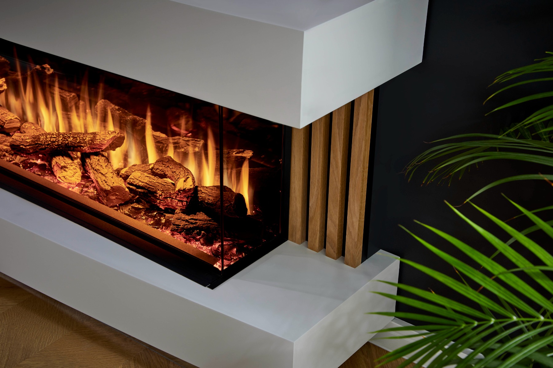 KATELL VISTO 1400 LED FLOOR STANDING ELECTRIC SUITE