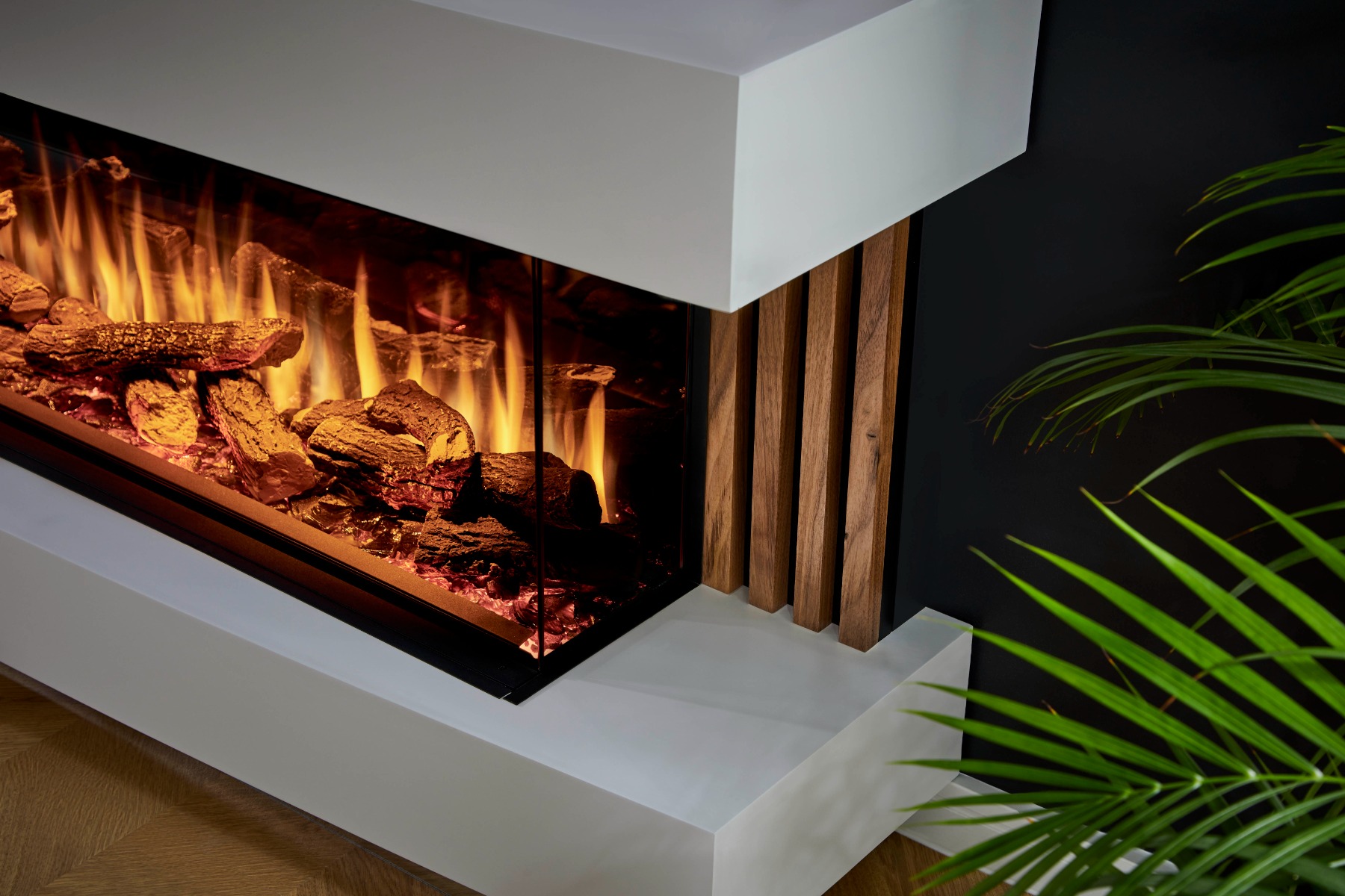 KATELL VISTO 1700 LED FLOOR STANDING ELECTRIC SUITE