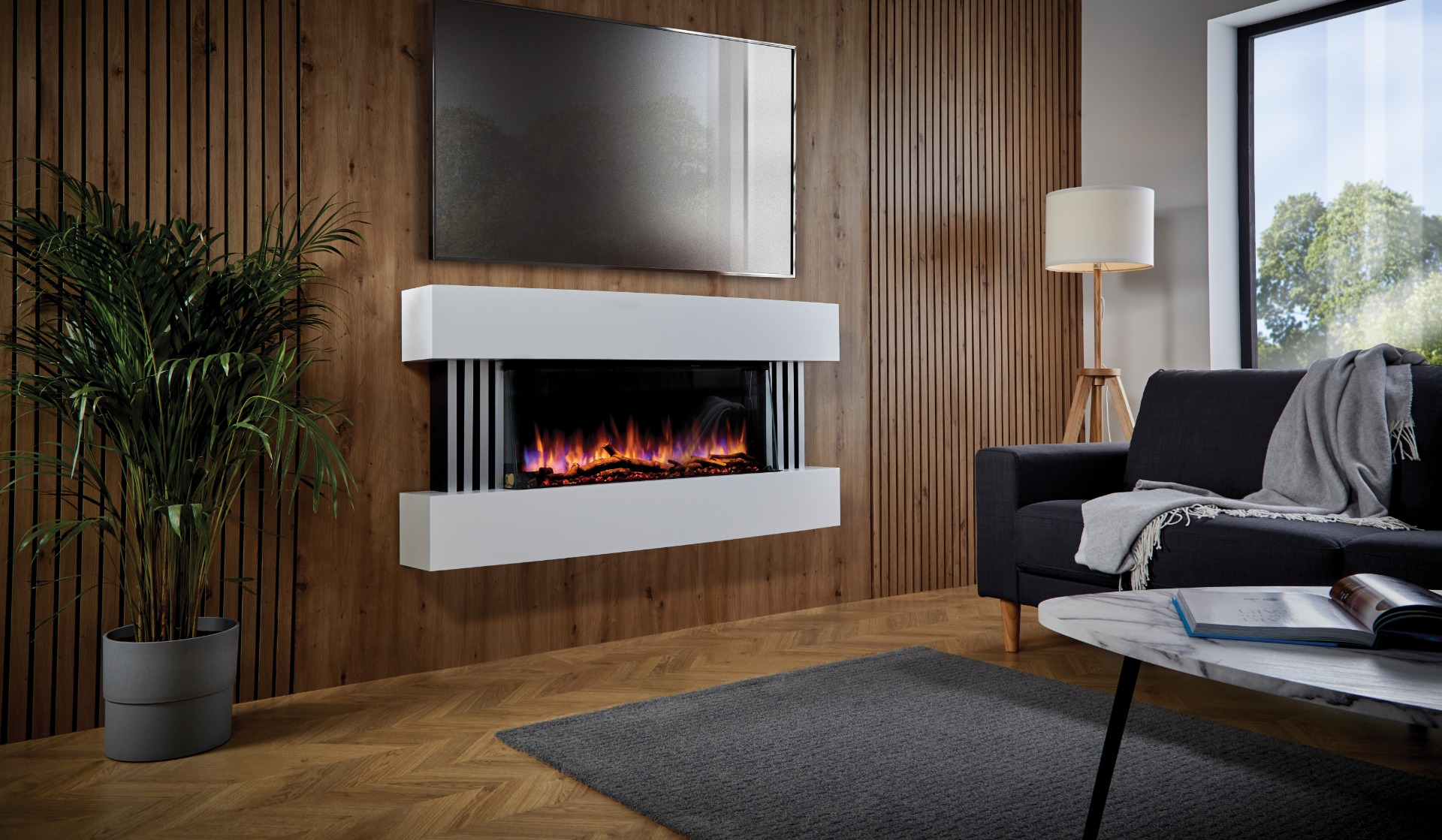 KATELL VISTO 1400 LED WALL MOUNTED ELECTRIC SUITE