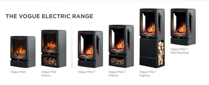 Vogue Midi T 3 sided electric Electric Stove