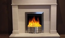 Windsor limestone  fireplace