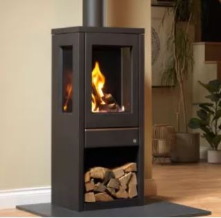 Qudos Xenos balanced flue gas stove