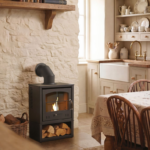 OKO S2 Bio Ethanol Stove With Log Store
